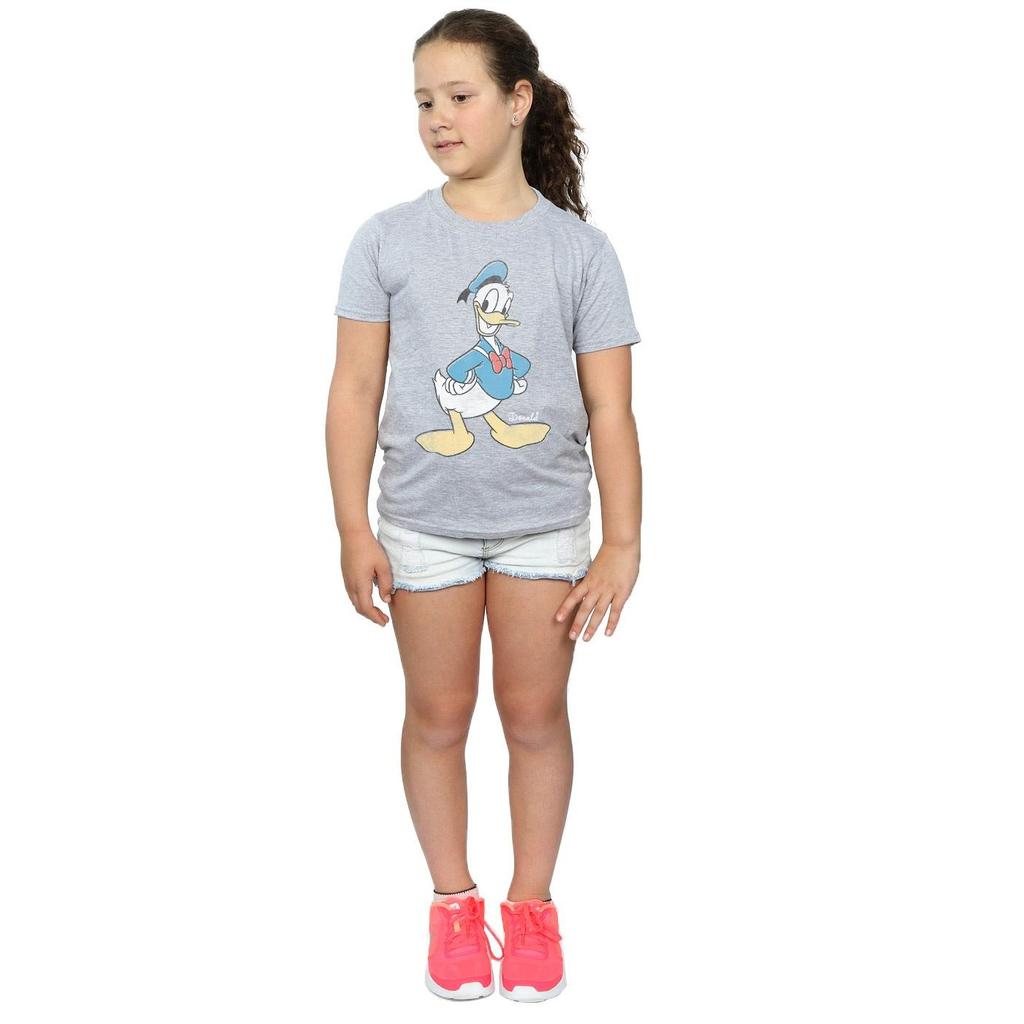 Disney Girls Donald Duck Classic Donald Cotton T-Shirt