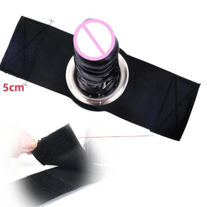 Dildo Sexy Oberschenkelgurte Masturbation Simulation Penis Weiblicher Oberschenkel Gebunden SM Sexprodukte für Erwachsene Verstellbarer Gurt Gefälschter Penis