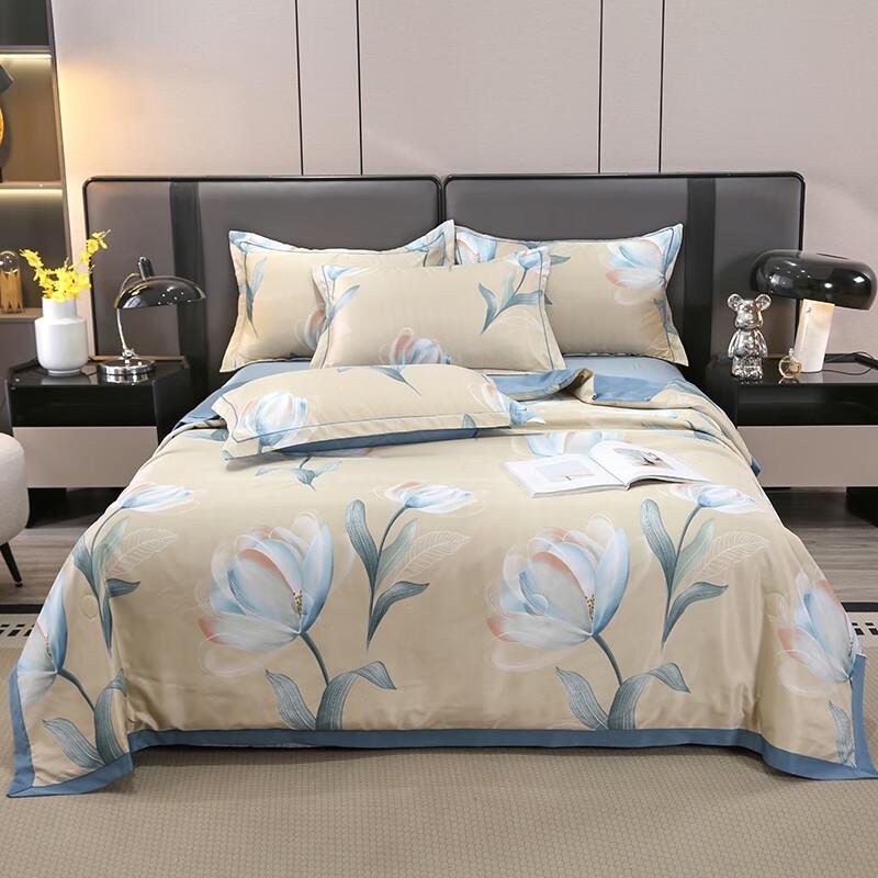 

Juyin Washed Silk Feel Summer Comforter