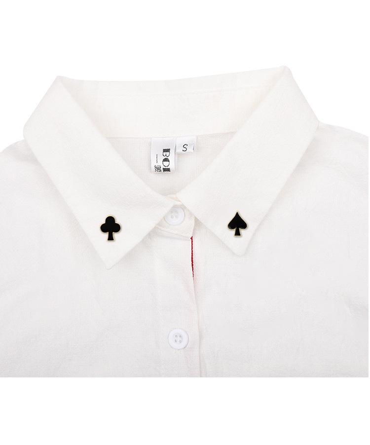 Japonská Harajuku Pokerová Kovová Sada Broží: Osmidílný sada odznaků na límec a klopu