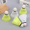 6Pcs/Paper Tube Nylon Plastic Badminton Shuttlecock For Practice Portable Shuttlecocks Sport Training Kids Entertainment