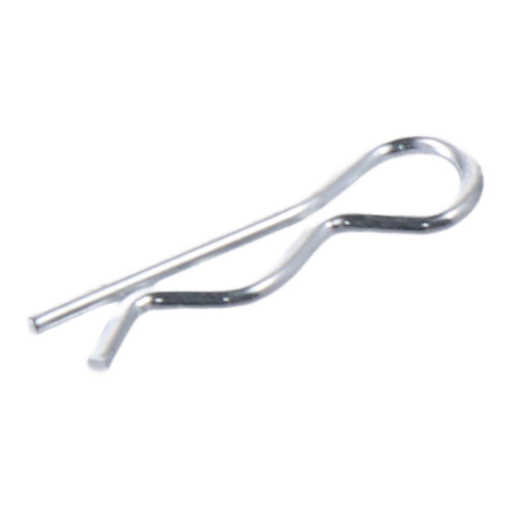 20Pcs M1.6x28mm Clip Pins Silver Tone Spring Cotter Heavy Duty Hardware Pins