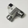Tee Stop Valve Angle T Adapter For Bidet Handheld Sprayer Toilet Tank Tee Stop Valve For Bathroom Kitchen Applications Parts