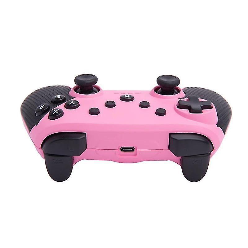 For Wireless Game Joystick Bluetooth Gamepad for Nintendo Switch Lite Pro Controller Pink Black | WS