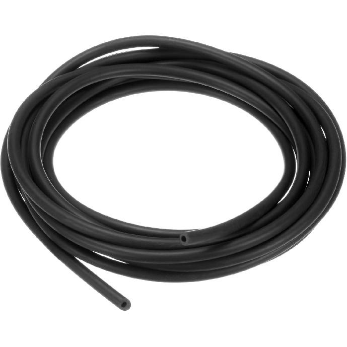 Lubricating Oil Hoses, 3mm (1/8 Inch) ID x 5mm (3/16 Inch) OD 3.28FT Rubber Tubing Hose Pipe for Irrigation/Small Equipment/Outdoor/Garden Water