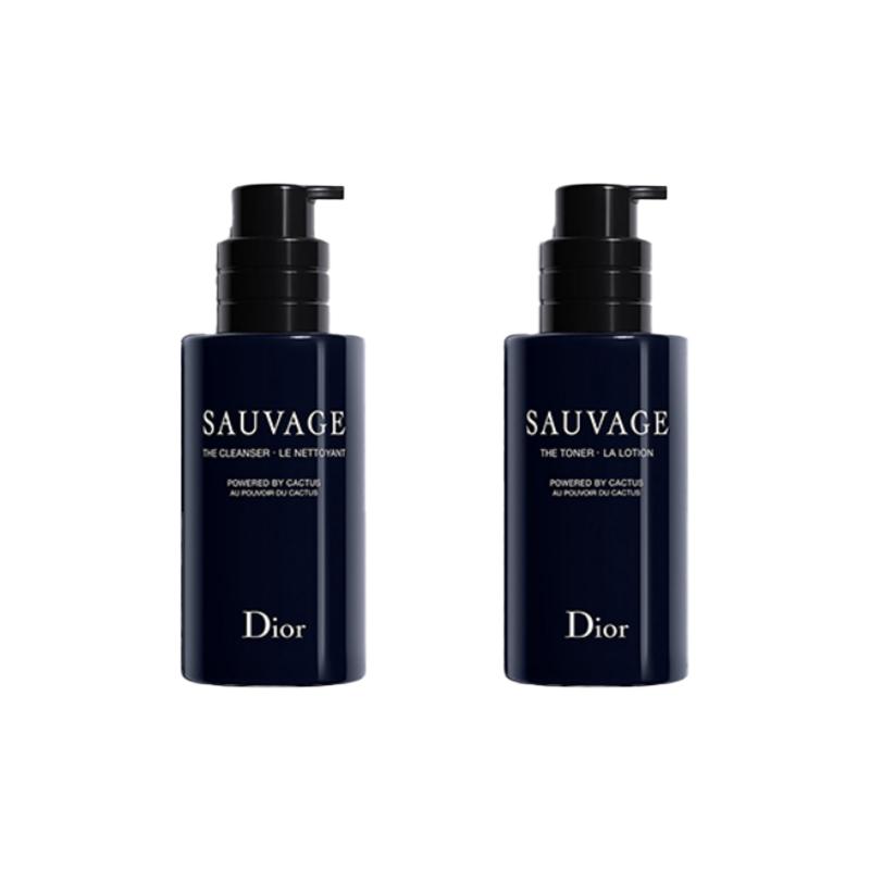 

Dior Sauvage The Cleanser & The Toner Skincare Ritual Set Cleanser 125ml+Toner 100ml