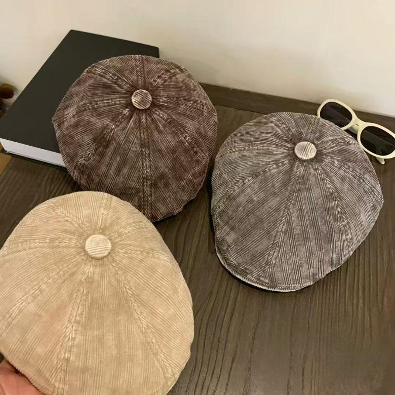 1pc Retro British-Style Octagonal Golf Cap,Newsboy Cap for Men,All-Season.Suitable for Gatherings,Vacations,Partiy,daily Commute