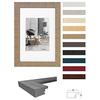 Cadre Photo - WALTHER - HO318P - Bois - Marron Moyen - 13 X 18 Cm