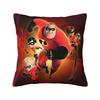 Nordic Style Animation The Incredibles Cushion Cover Polyester Superhero Comedy Throw Pillow Case for Car Square Pillowcase