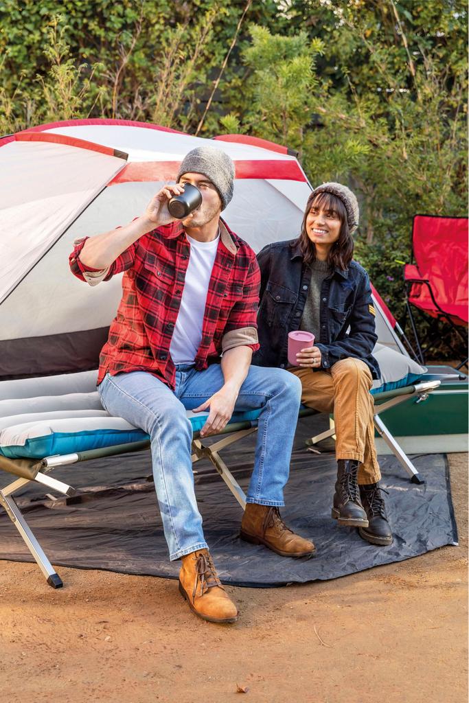 Intex Inflatable Camping Mattress, 72.5" X 26.5" X 6.75