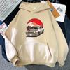 Anime Initial D AE86 2D tisk Pánská bavlna mikina s kapucí ležérní oversized svetr populární streetwear módní mikina pánské oblečení