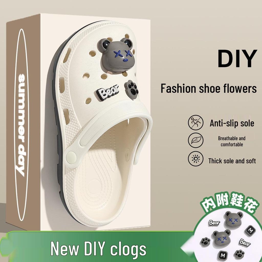 Breathable Non-slip Clogs: Men's & Women's Summer Shoes with Arch Support & Thick Sole