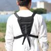Tactical Chest Bag Unisex Running Vest Bag with Adjustable Straps Lightweight Front Vest Bag Large Capacity Outdoor Climbing Bag