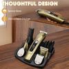 6 In 1 Beard Trimmer for Men Hair Trimmer Electric Razor Shaver Clippers for Hair Cutting Mens Grooming Kit for Body Nose Face