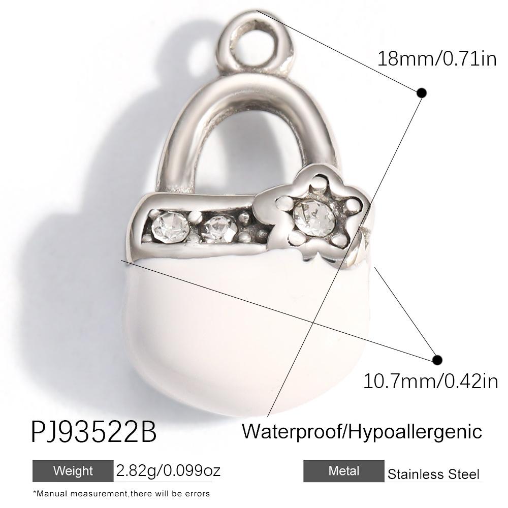 Heart Cat Dog Owl Oil Drop Ocean Style Pendants 18K Gold Plated Stainless Steel Charms Fashion Jewelry Gold Pendants