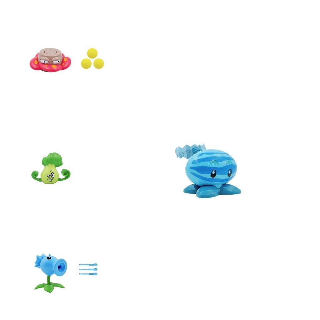 Plant Vs. Zombies Toy Set With Multiple Characters And Weaponry