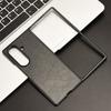 For Samsung Galaxy Z Fold7 5G Case Litchi Texture PU Leather + PC Phone Cover