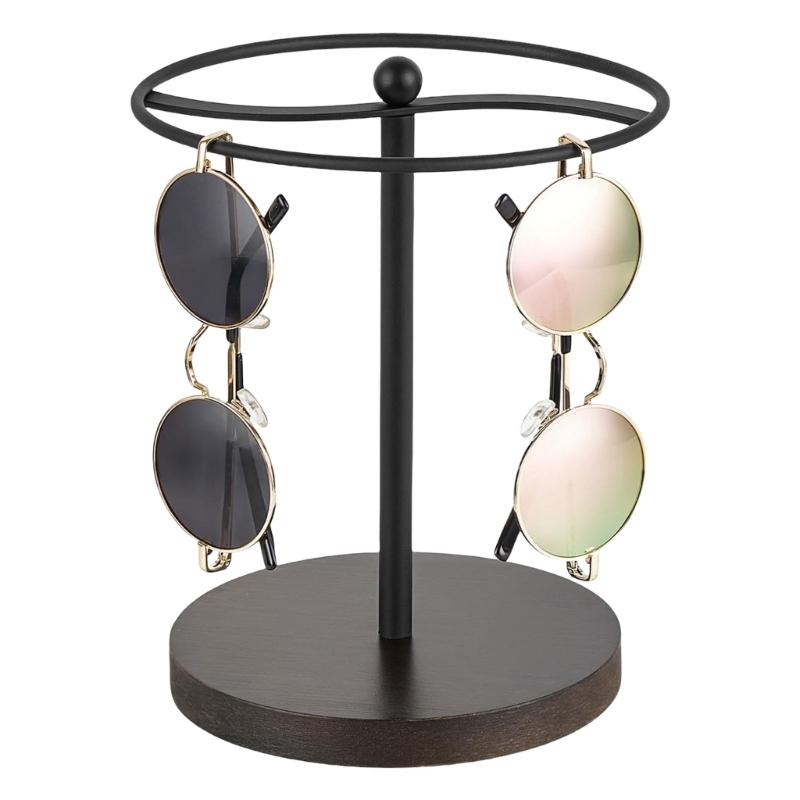 Sunglasses Organizers Display Stand Gold/Black Eyeglass Organizers Stylish Eyewear Display Holder for Any Setting