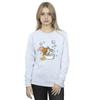 Tom And Jerry Womens/Ladies Bath Time Sweatshirt
