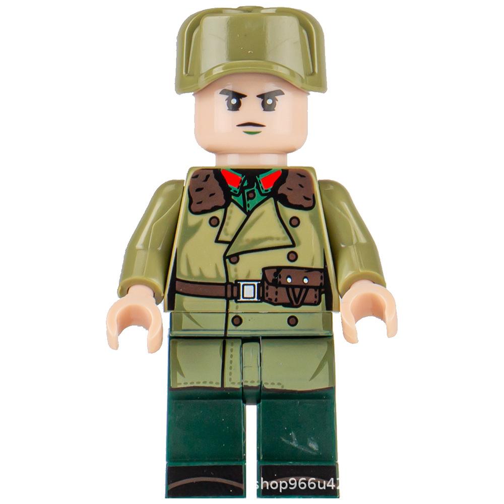 Military Building Block Doll Collection Series Building Block Children'S Toy Assembly