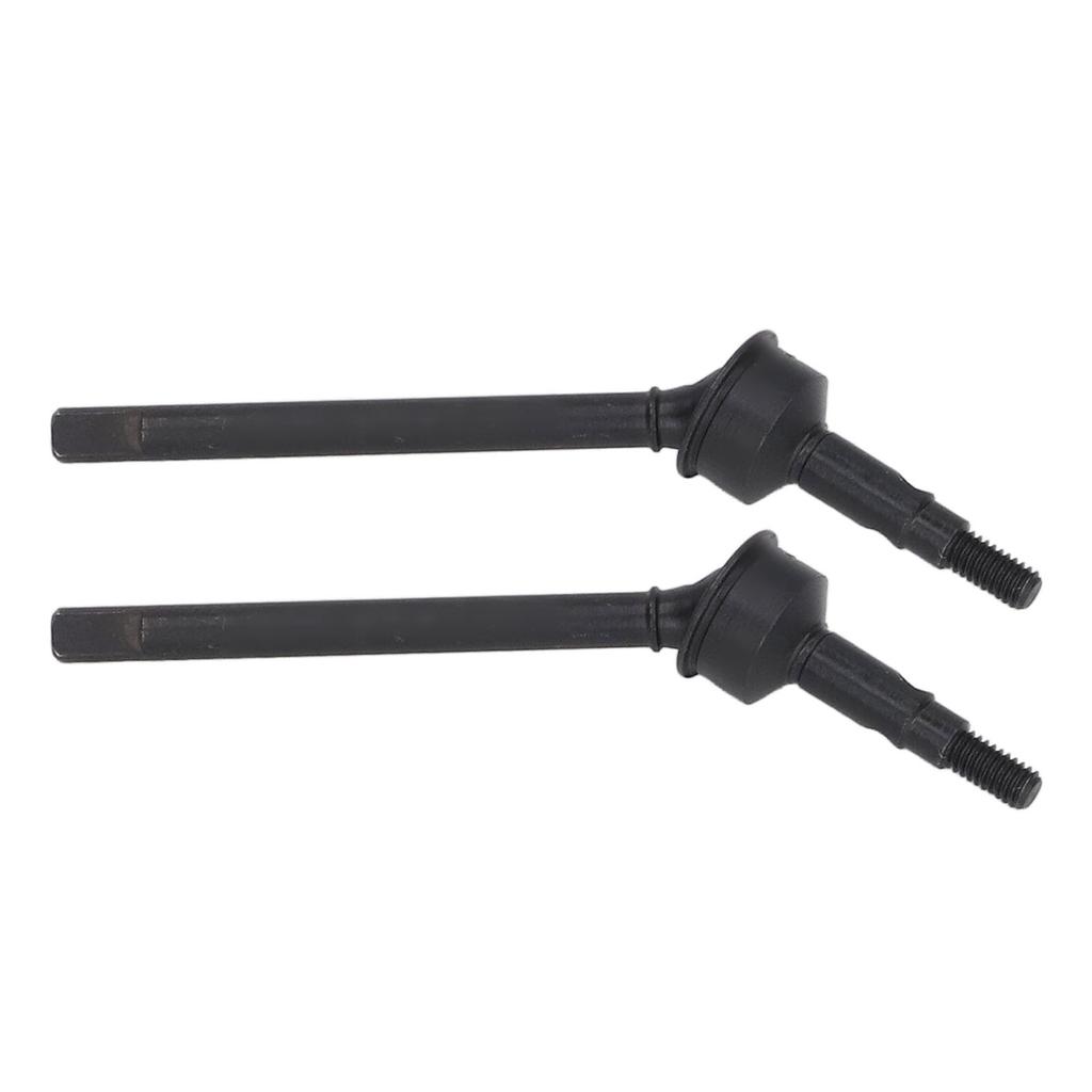 2PCS RC Front Axle Drive Shaft Efficient Power Steel Front Axle CVD for Traxxas 118 TRX4M RC Car