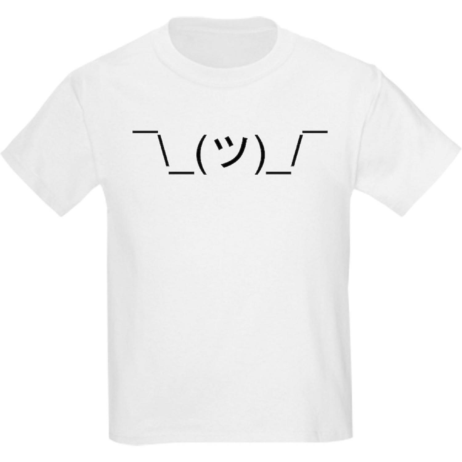 CafePressLOL IDK Эмотикон Футболка для подростков и детей Хлопковая футболка S