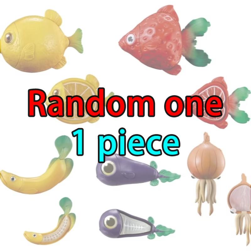 

Гашапон Морские существа Фрукты Рыба Лимон Банан Клубника Баклажан Чеснок Фигурки Капсульные игрушки Коллекционные Настольные украшения