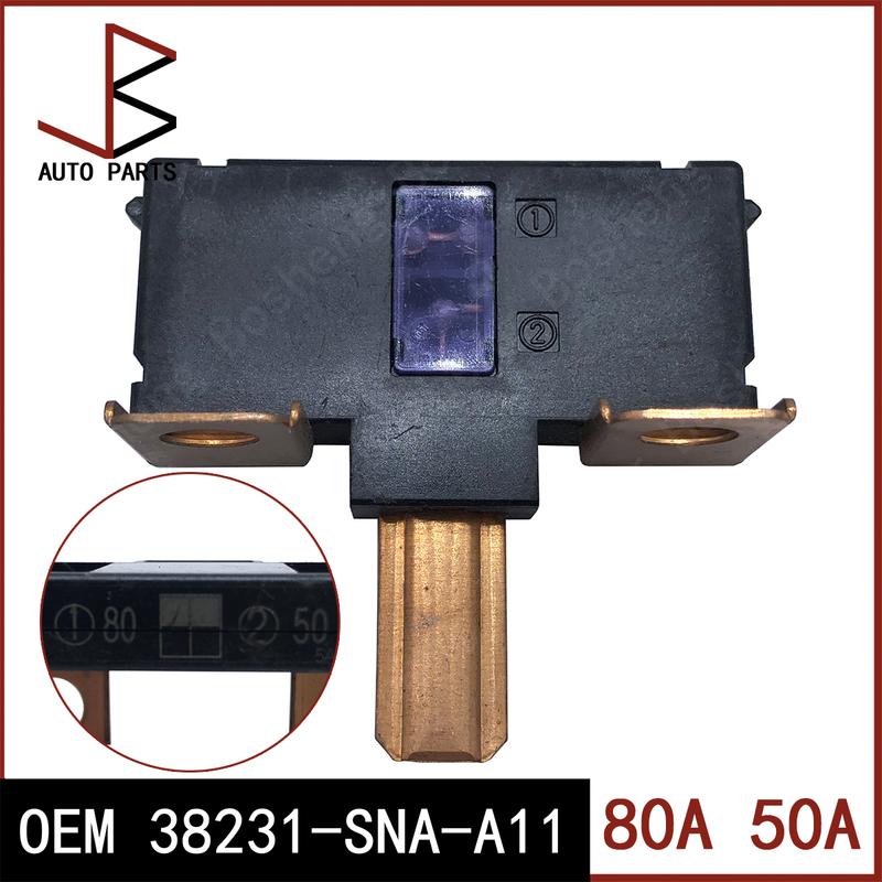 80A 50A OEM 38231-SNA-A11 38231SNAA11 38231 SNA A11 Multi Block Fuse A for Honda Pilot 2009-2015 CR-V 2007-2011 Civic 2006-2007