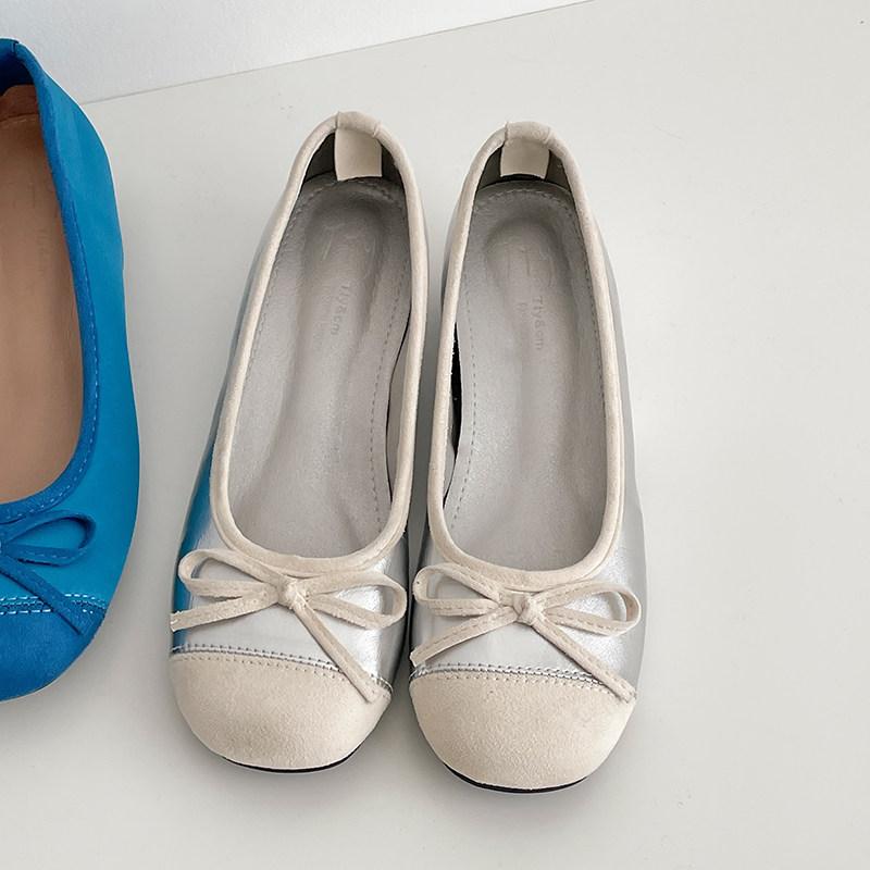 Women Ballet Internal Elevation Shoes Shallow Slip On Shoes Eelgant Dress Ladies Mary Jane Shoes Spring Concise Zapatos De Mujer