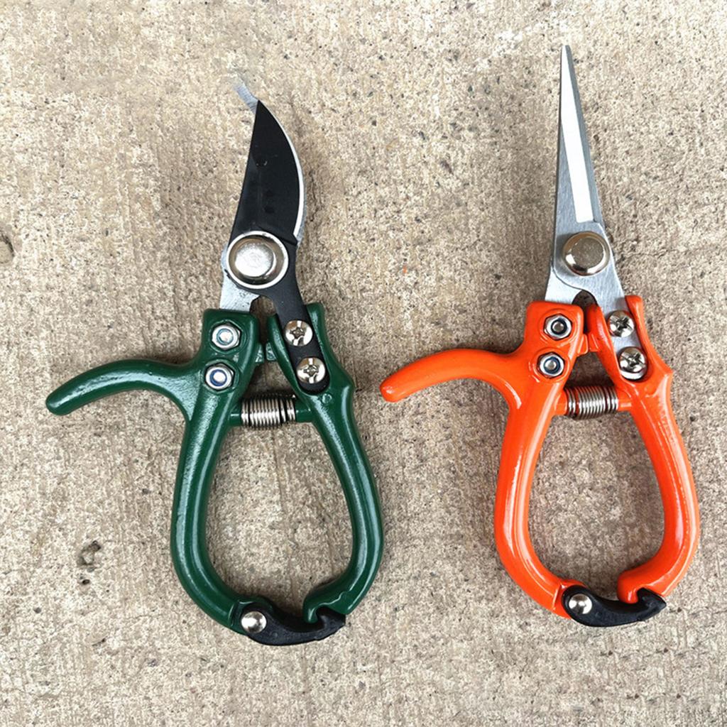 Gardening Secateurs Cutting Pruner Garden Hand Pruners Fruit Tree Pruning Shears Grape Fruit Picking Weeds Pruner Gardening Tool