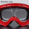 Motorcycle Wind Mirror Clip Goggles Butterfly Clip Goggles Myopia Frame Insert Optical Adaptor