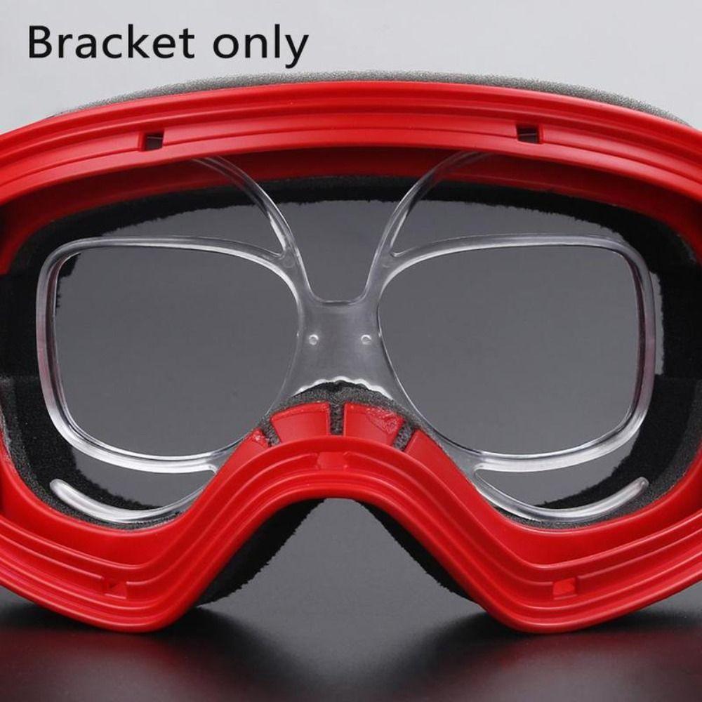 Motorcycle Wind Mirror Clip Goggles Butterfly Clip Goggles Myopia Frame Insert Optical Adaptor