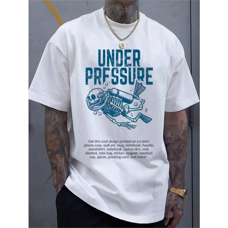 

Європейські розміри Повсякденна спортивна сорочка з коротким рукавом для чоловіків зі стильним 2D-принтом, виготовлена з еластичного та зручного матеріалу 4XL білий