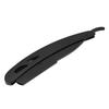 Professional Folding Straight Razor Holder Stainless Steel Beard Shaver Holder Hair Removal Tool Black