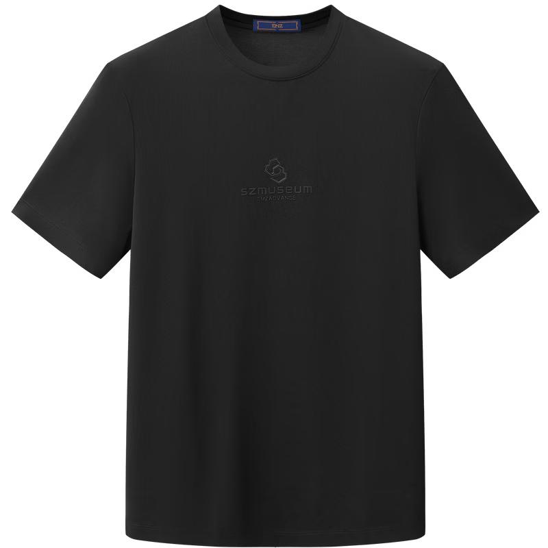 EMZ Erdos Men s Soft Classic Round Neck Short Sleeve T-Shirt L