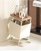 Anti-Mold Multifunctional Knife Holder and Kitchen Countertop Storage Rack