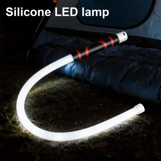 Flexible LED Light Stick 27 Flashlight with High Inch Rechargeable Lumen And 3 Brightness Modes Hands-Free