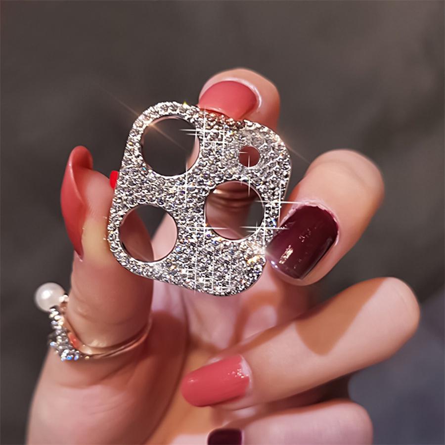 

Защитная пленка для объектива камеры 3D Diamond, совместимая с металлической пленкой iPhone 15 Pro Max iPhone 15 Pro Max серебряный