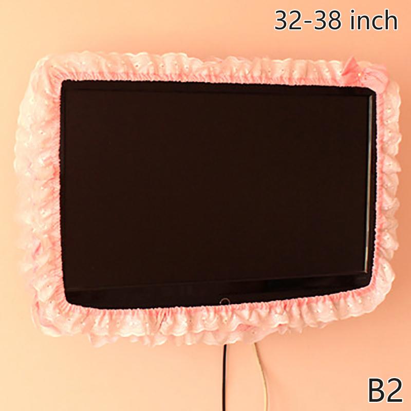 

Чехол для телевизора Fairy Style 24-38 дюймов, защитная палка для монитора компьютера, настенный изогнутый экран для рабочего стола, мягкая ткань для рукоделия