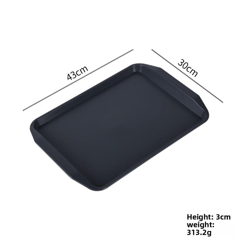 

Rectangular Restaurant Fast Food Thickened Serving Kindergarten Tray Extra large