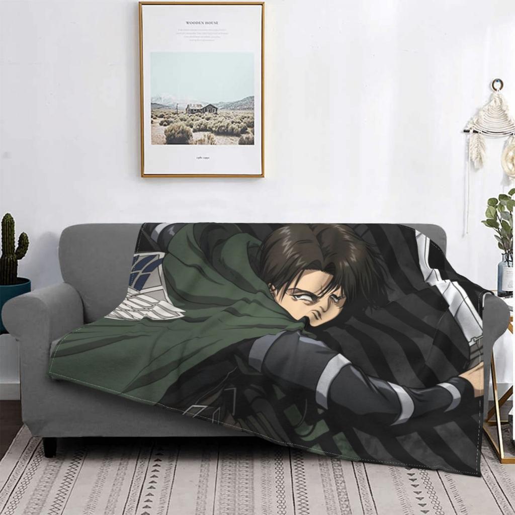 Armin Futon Attack On Titan Junior High Blanket Soft Flannel Fleece