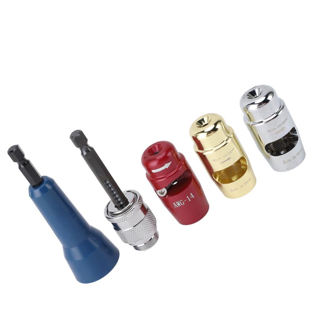 Adjustable Wire Twisting Tool Steel Drill Wire Stripper Wire Stripping Tool Power Drill