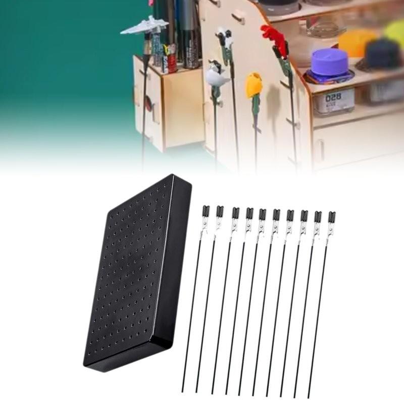 Large Plastic Painting Drying Base For Model Spray Paint With High Stability And Versatility