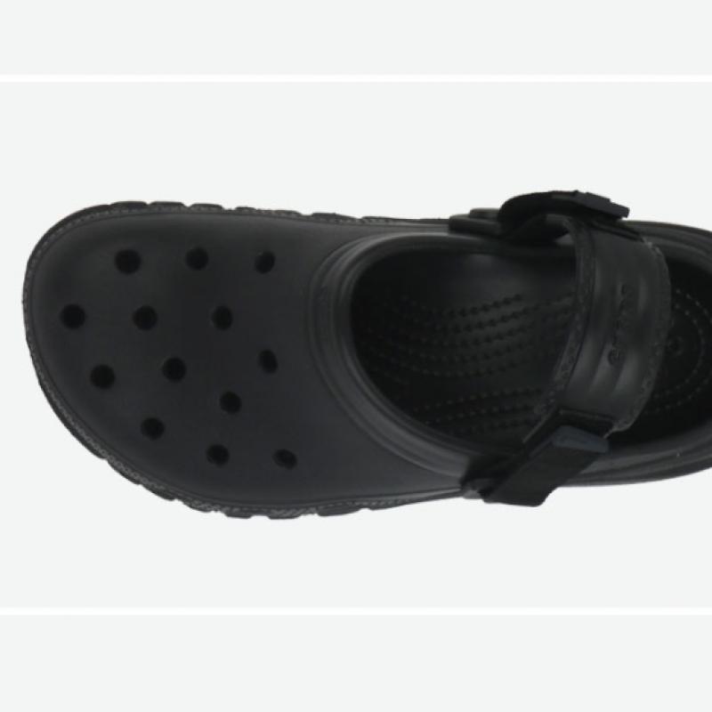 サンダル・ミュール Crocs Duet Max 2 Clog K Women's Sandal Black 208774-001G Crocs Crocs Duet Max 2 Clog K Women Sandals blacK 208774