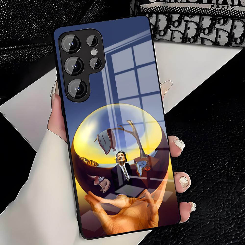 Salvador Dali Art Phone Case For Samsung S26 S25 Plus S20 S20 Plus S22 Ultra S23 FE S21 Plus S21 Ultra Glass Cover