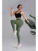 High-Waist Tummy Control Peach Hip Nude Yoga Pants - Breathable, Solid Color for Women
