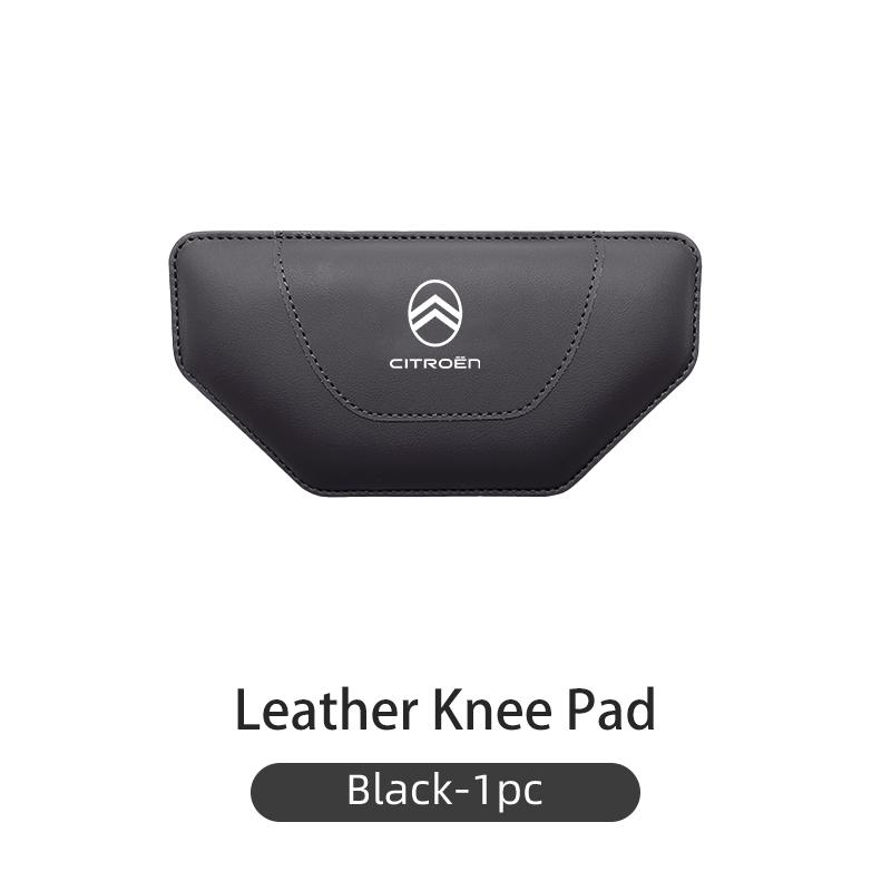 Leather Car Knee Leg Protective Pad Foot Armrest Cushion For Citroen C4 C3 C5 C1 C2 VTS Berlingo Celysee Xsara Picasso Aircross