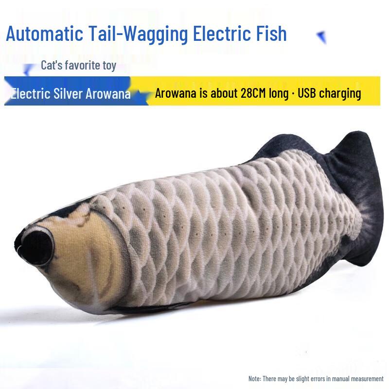 YOUNGER PET Electric Catnip Fish Toy