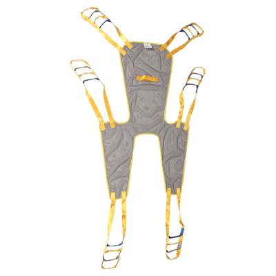 Patient Aid Lift Sling Mesh Full Body Divided Legs Head Strong Load Bearing Transfer Lift Sling for