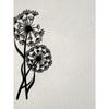 Metal Dandelion Sculpture Wall Art Modern Home Decor Unique Wall Hanging Gift